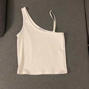 Zara asymmetrical crop top